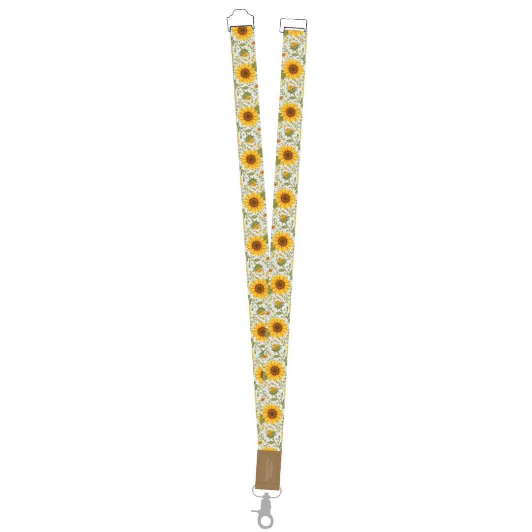Sunflower Lanyard