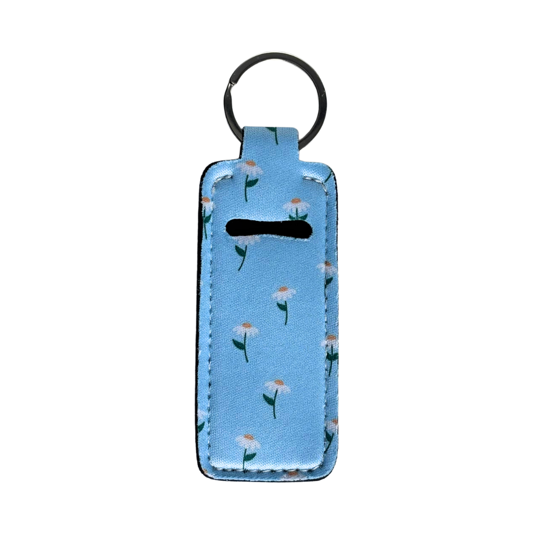 Blue Daisies Lip Balm Holder