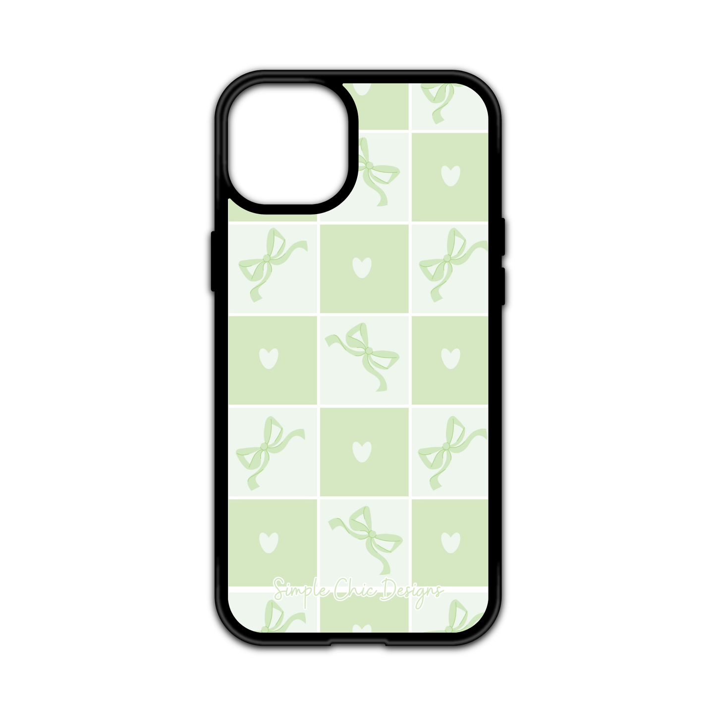 Green Bows iPhone Case - MagSafe