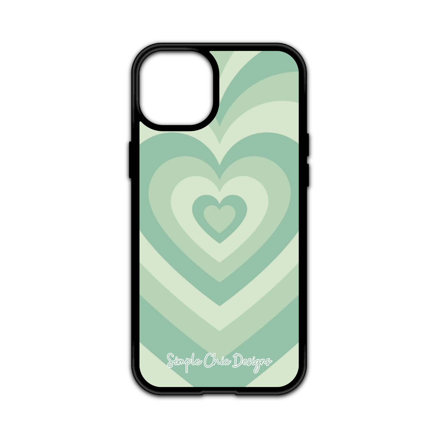Green Heart iPhone Case - MagSafe