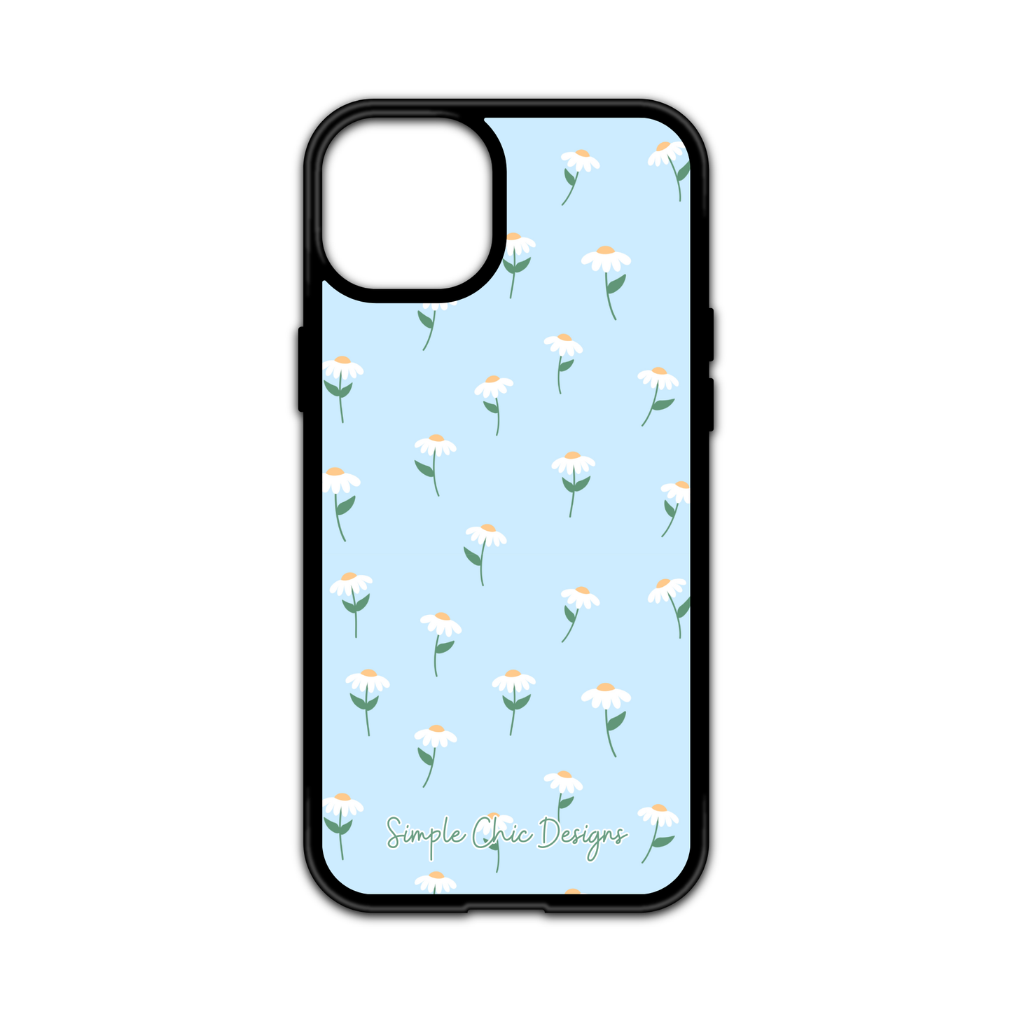 Mini Blue Daisy iPhone Case - MagSafe
