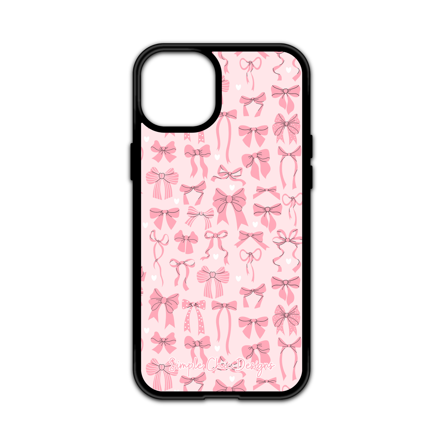 Mini Pink Bows iPhone Case - MagSafe