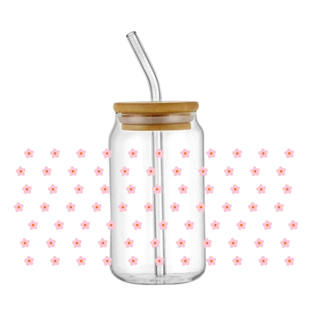 Mini Daisy Glass Tumbler