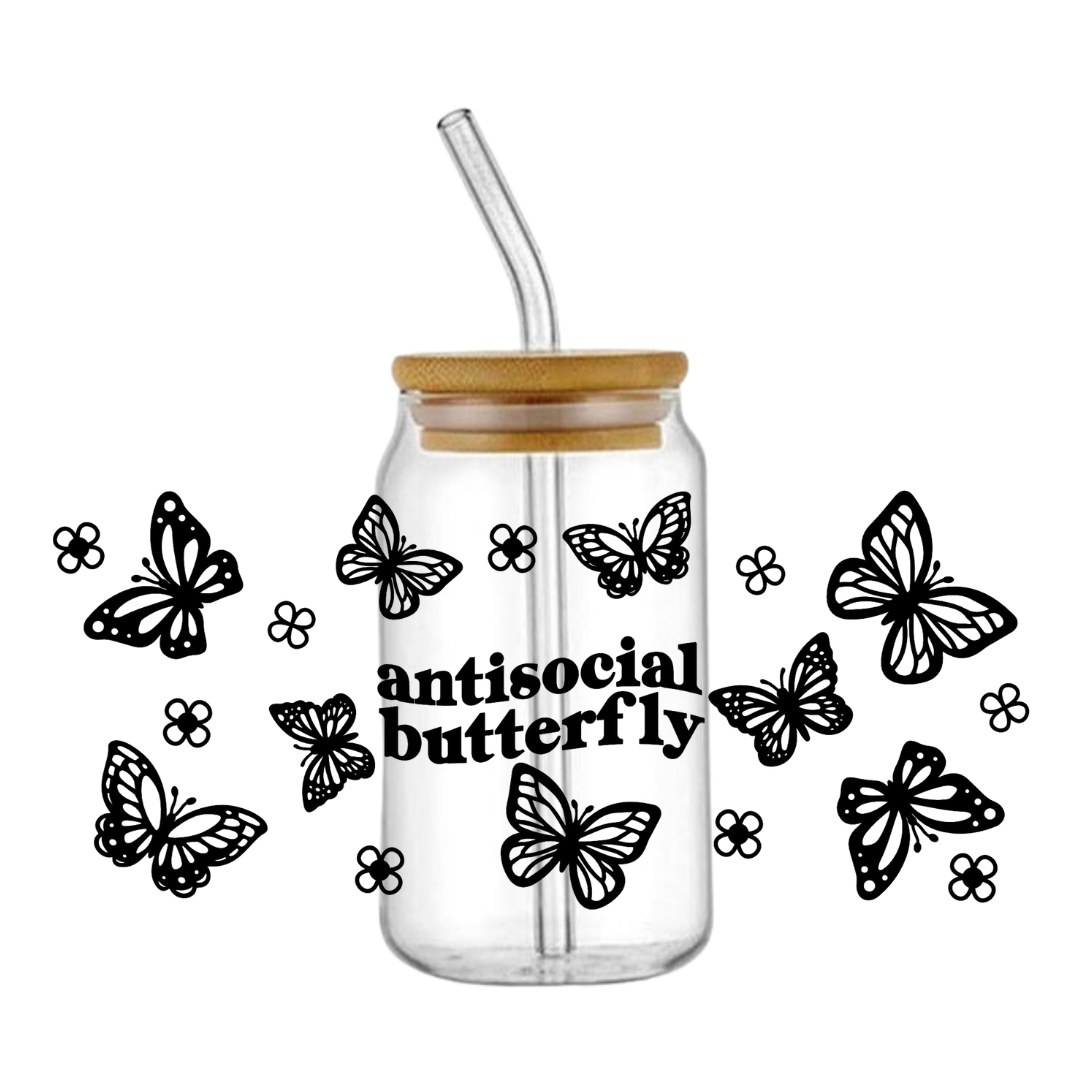 Antisocial Butterfly Tumbler