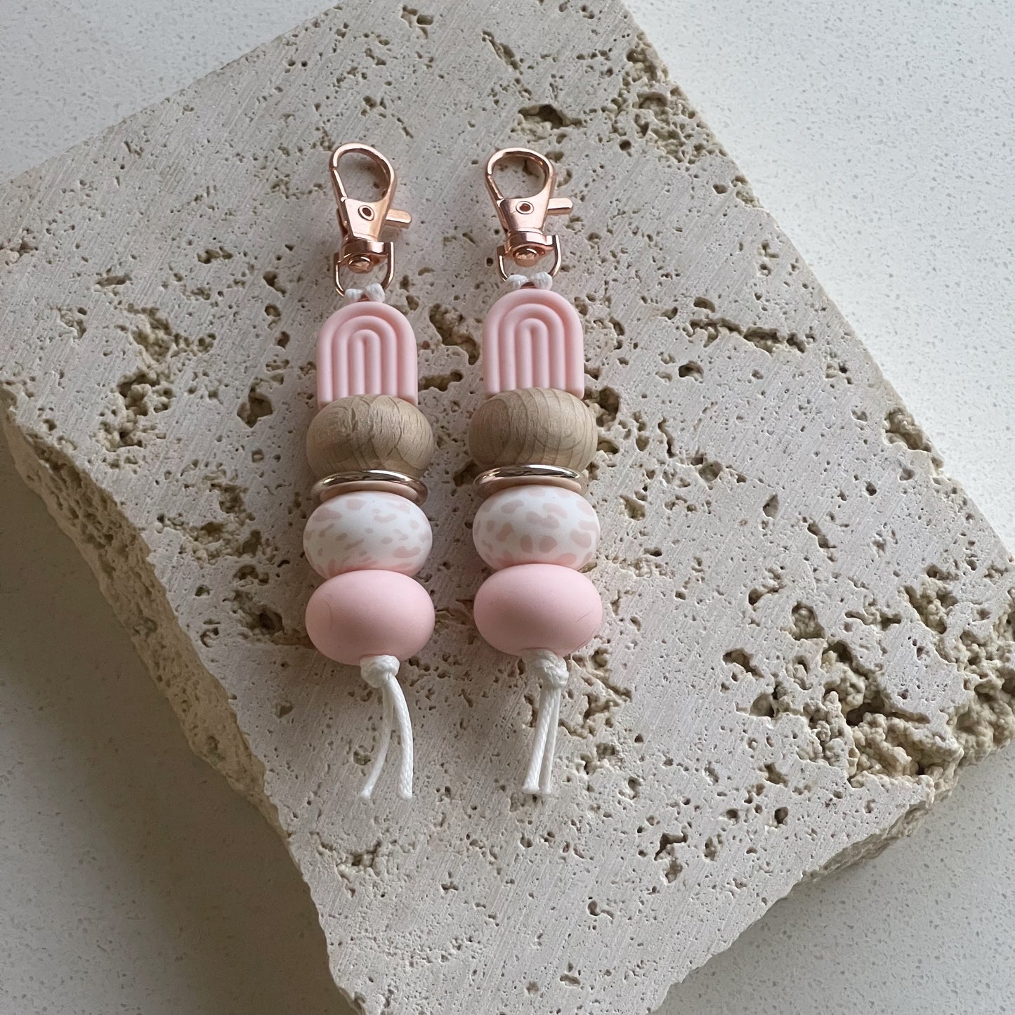 'Baby Pink Arch' Keyring