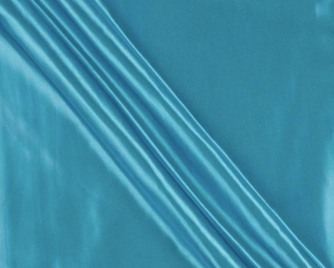 'Light Blue' Satin Scrunchie