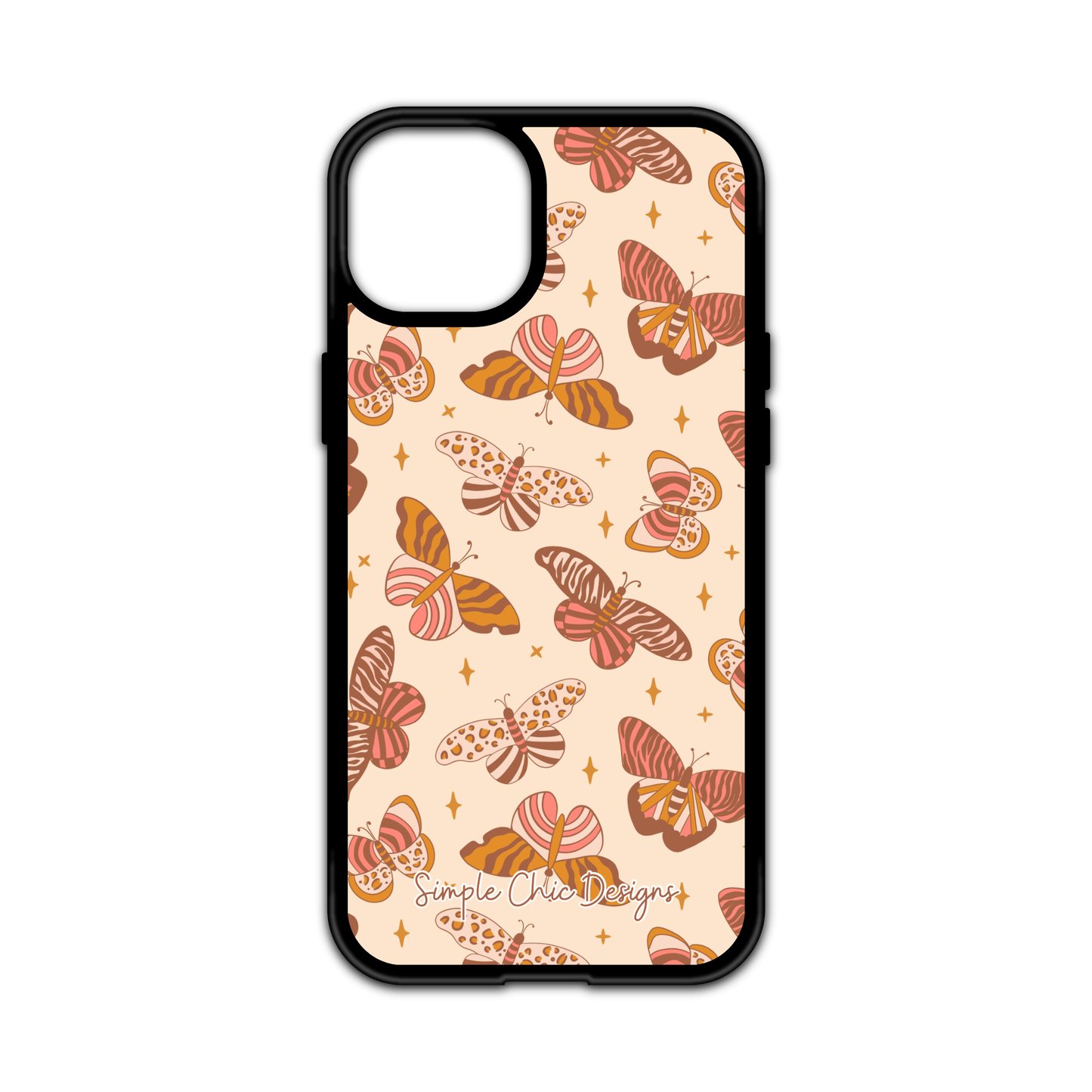 Boho Butterfly iPhone Case