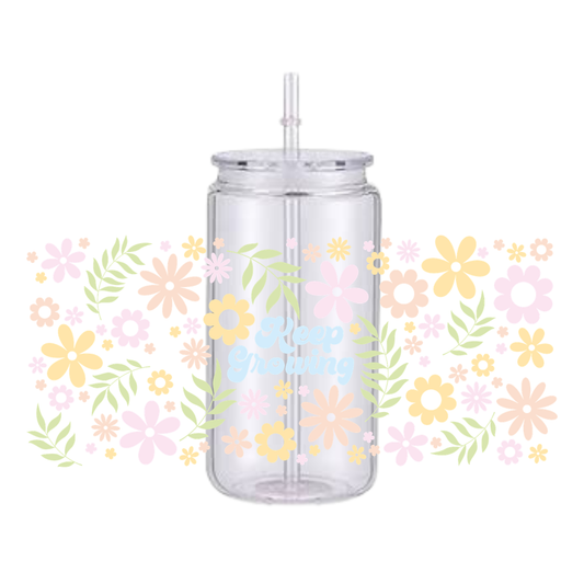 Keep Growing Plastic Tumbler