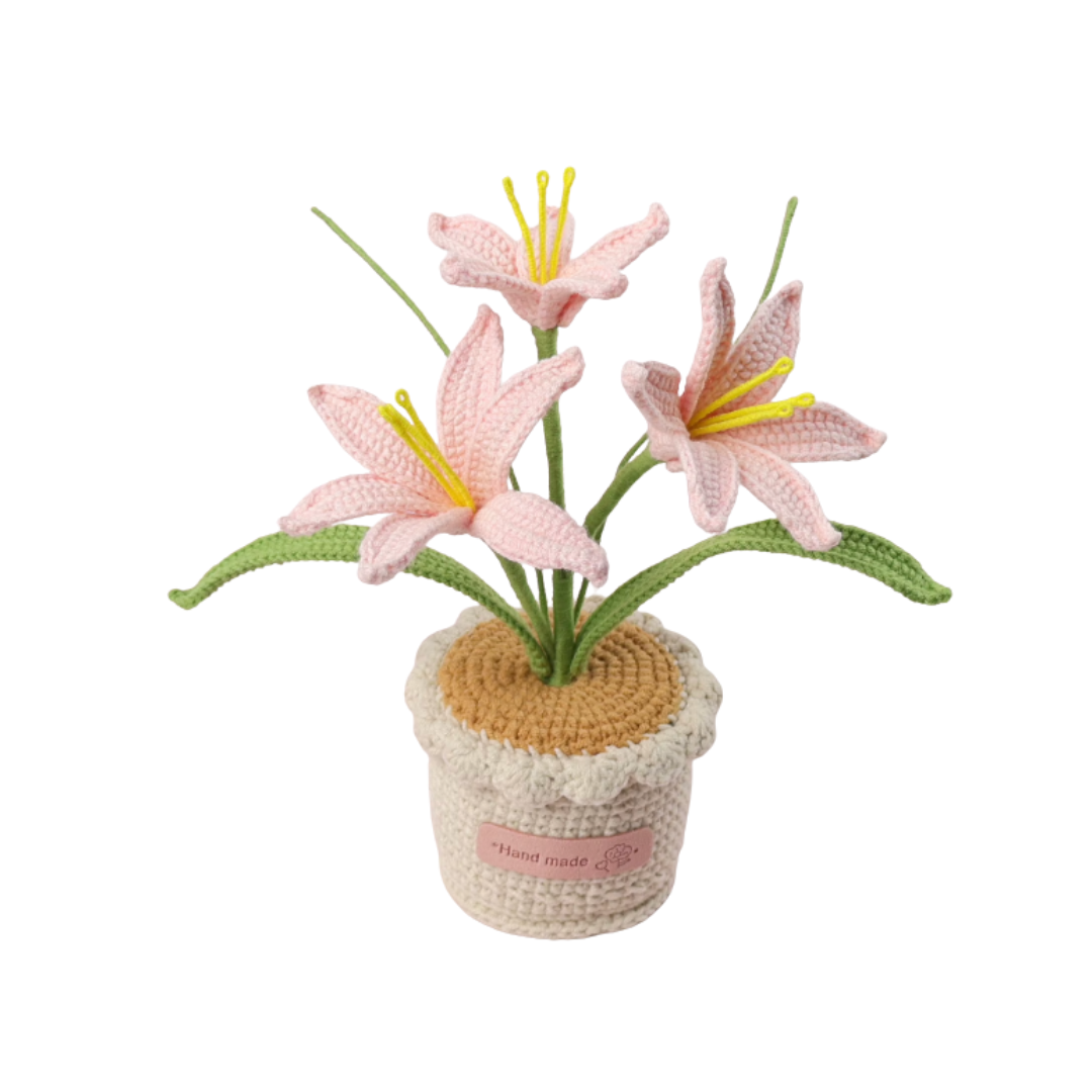 Zephyrlily Large Crochet Flower