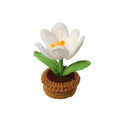 Tulip Mini Crochet Flower