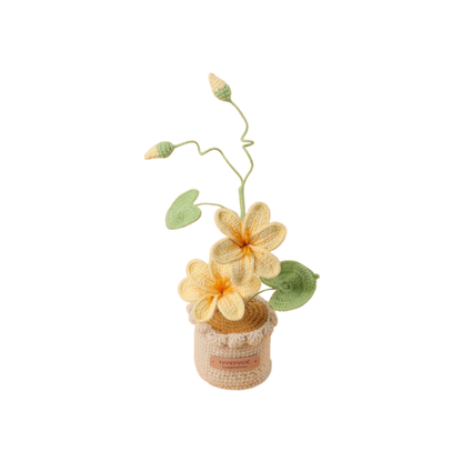 Tung Oil Large Crochet Flower