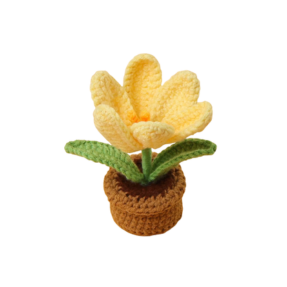Tulip Mini Crochet Flower
