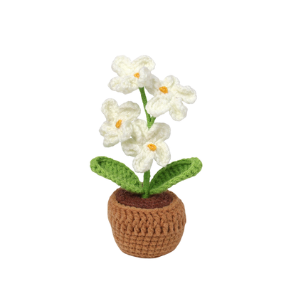 Forget Me Knot Mini Crochet Flower