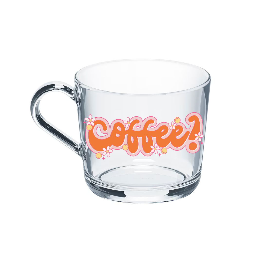Coffee? Glass Mug