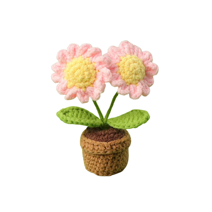 Daisy Mini Crochet Flower
