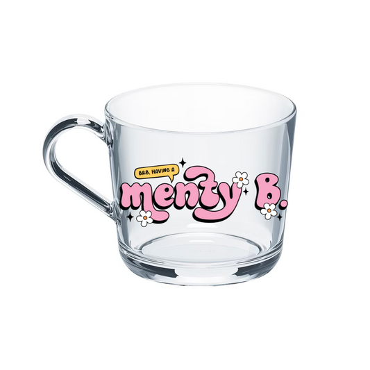 Menty B Glass Mug