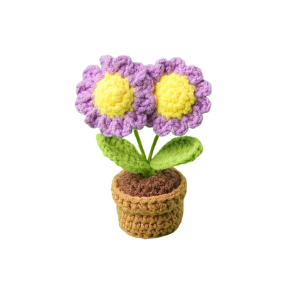 Daisy Mini Crochet Flower