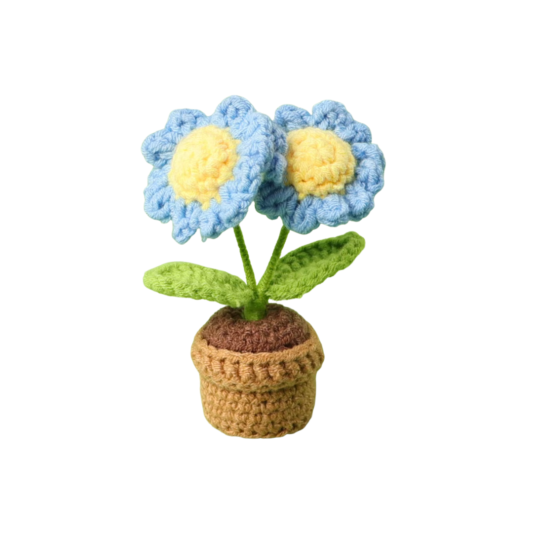 Daisy Mini Crochet Flower