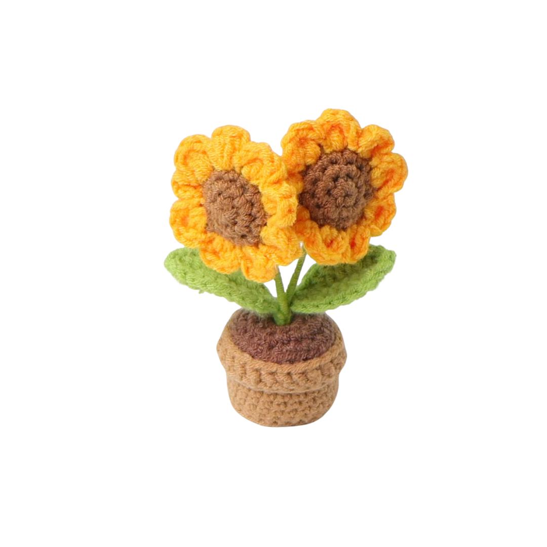 Daisy Mini Crochet Flower