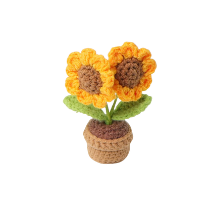 Daisy Mini Crochet Flower