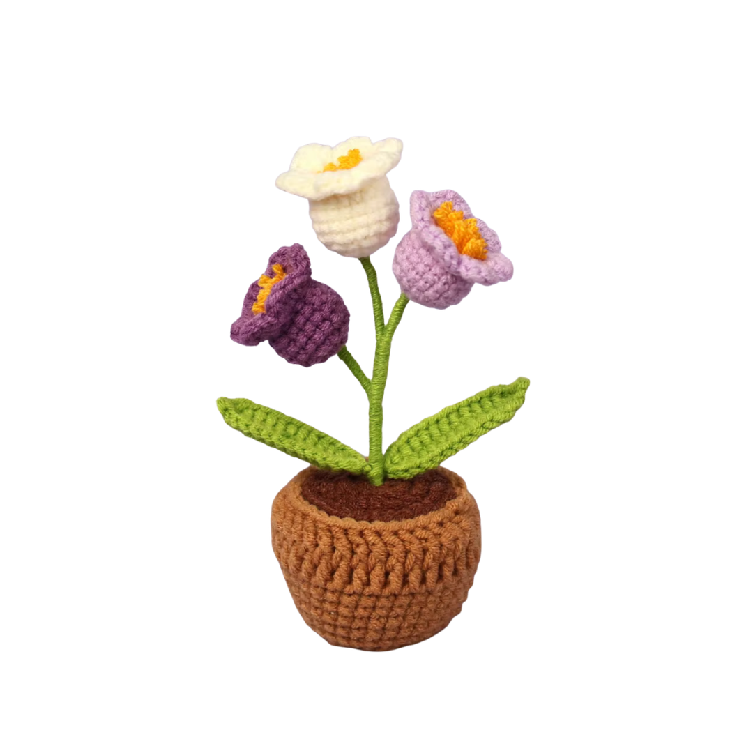 Lily Mini Crochet Flower