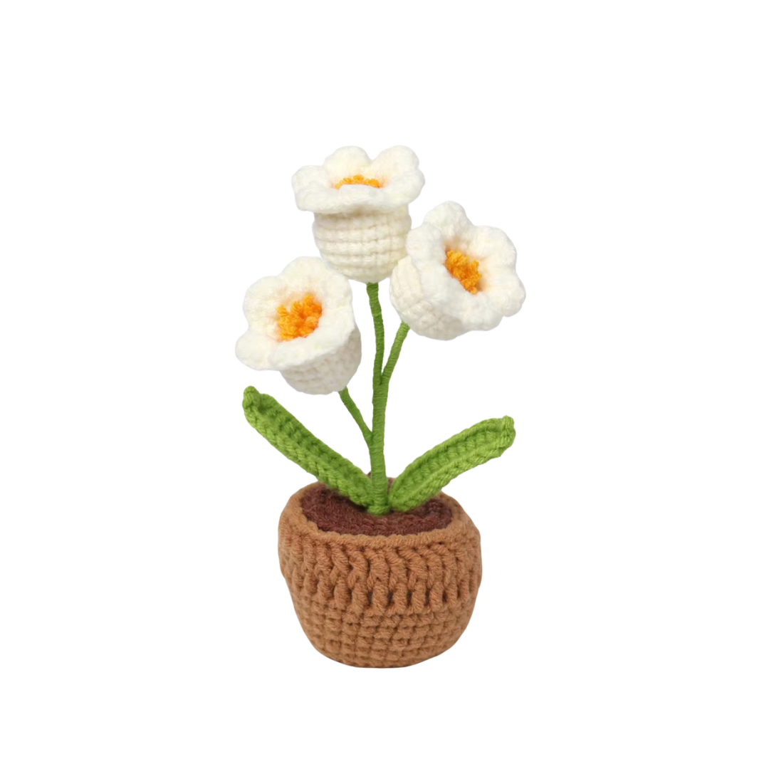 Lily Mini Crochet Flower