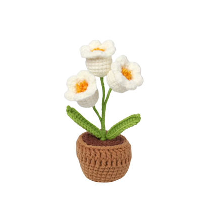 Lily Mini Crochet Flower