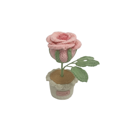 Rose Large Crochet Flower