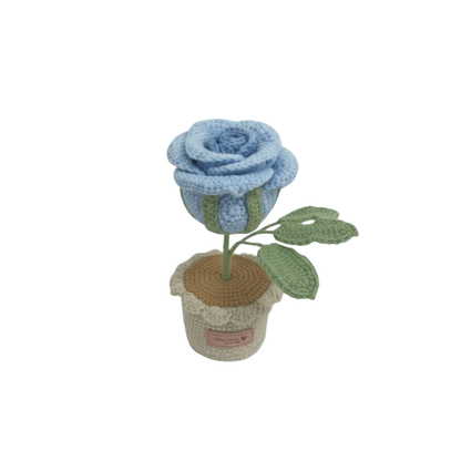 Rose Large Crochet Flower