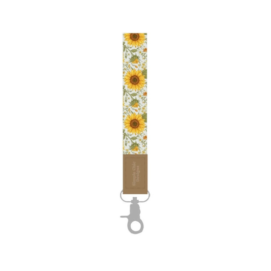 Sunflower Wristlet