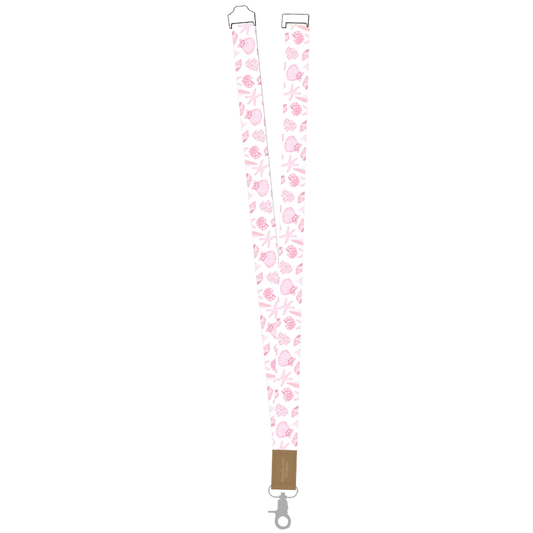 Pink Sea Shells Lanyard