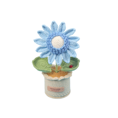 Sunflower Large Crochet Flower