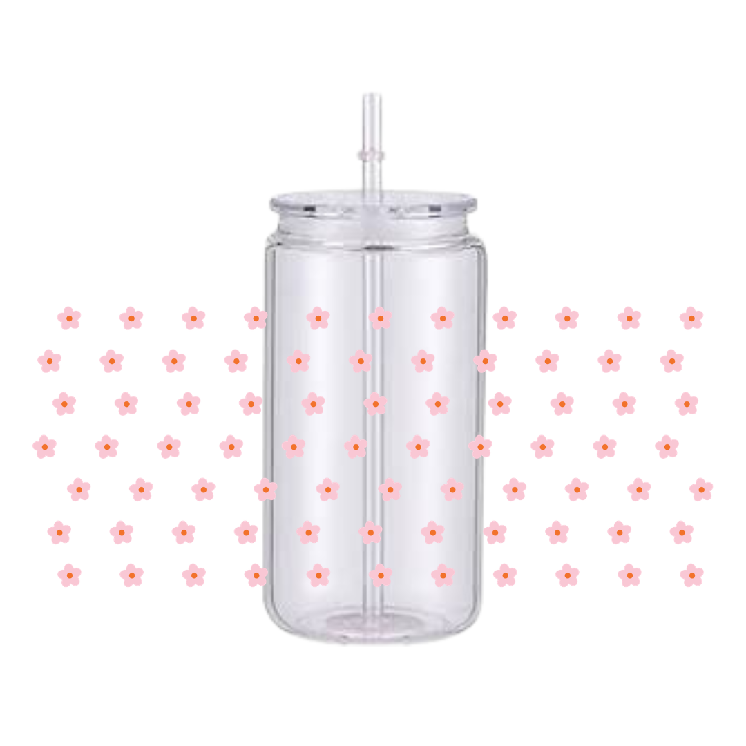 Mini Daisy Plastic Tumbler