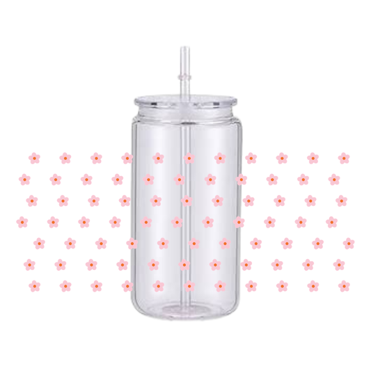 Mini Daisy Plastic Tumbler