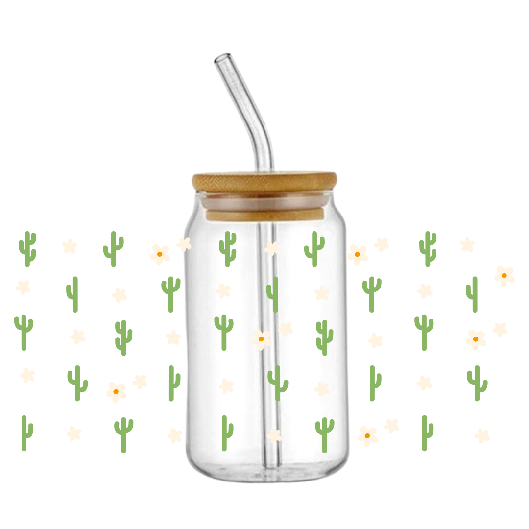 Tiny Cactus Plastic Tumbler