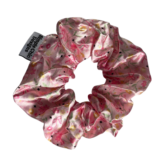 Spring Flowers Scrunchie