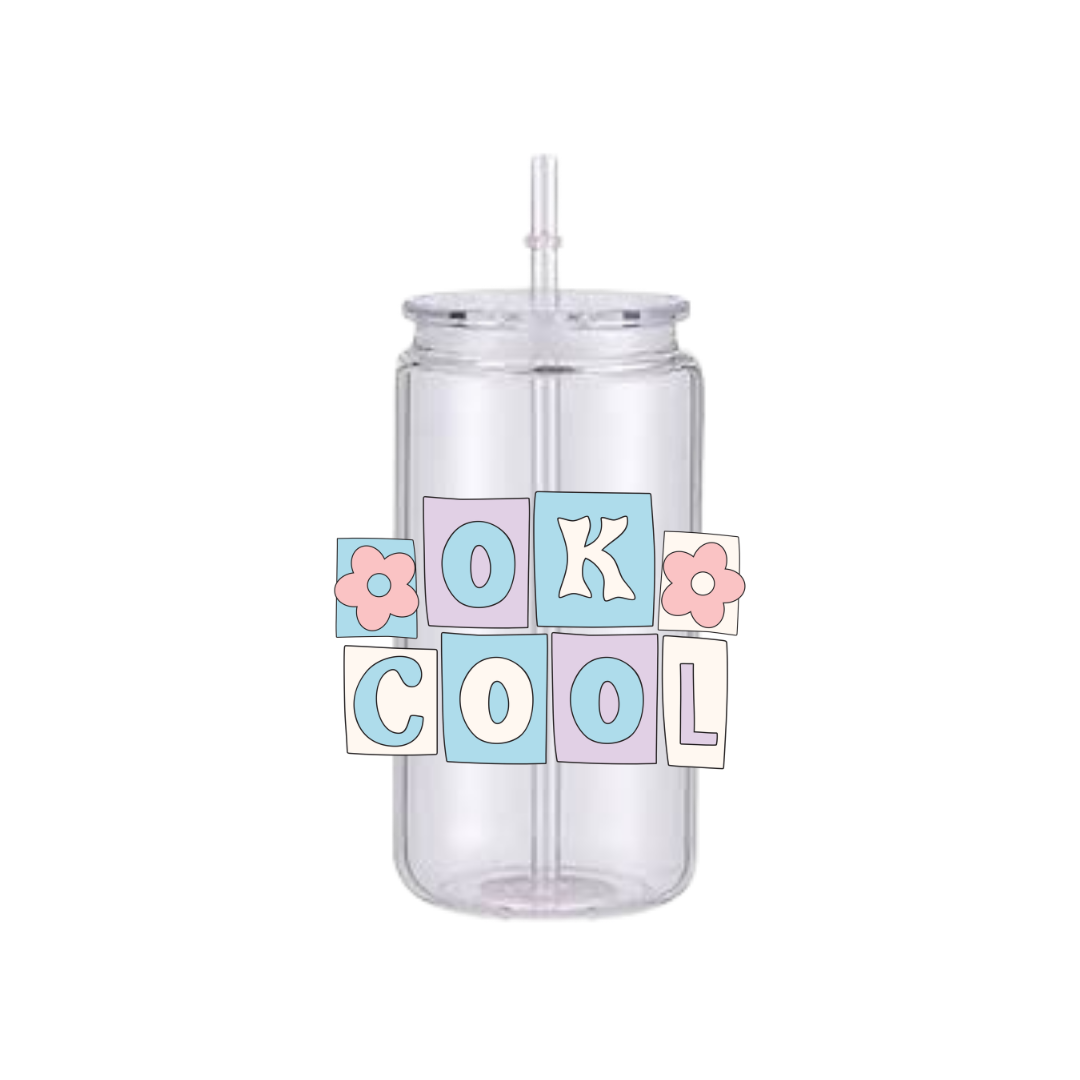 Ok Cool Plastic Tumbler