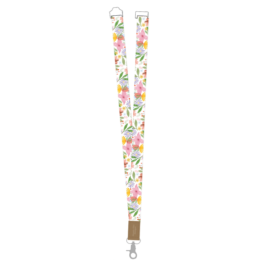 Rainforest Floral Lanyard