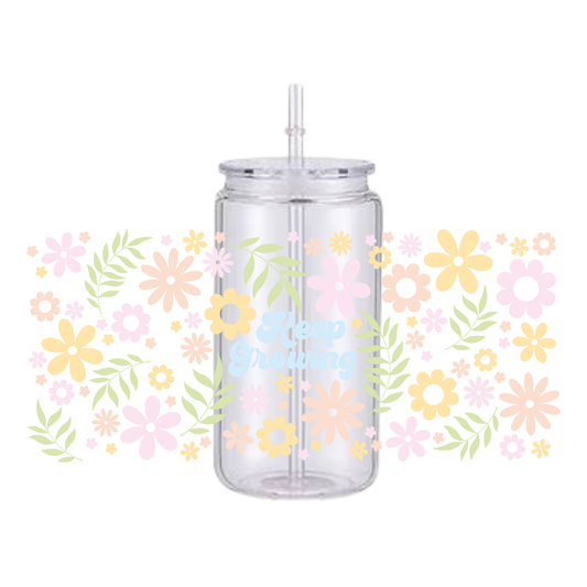 Keep Growing Plastic Tumbler