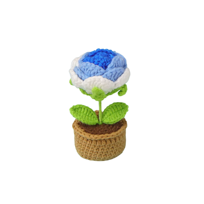 Rose Mini Crochet Flower