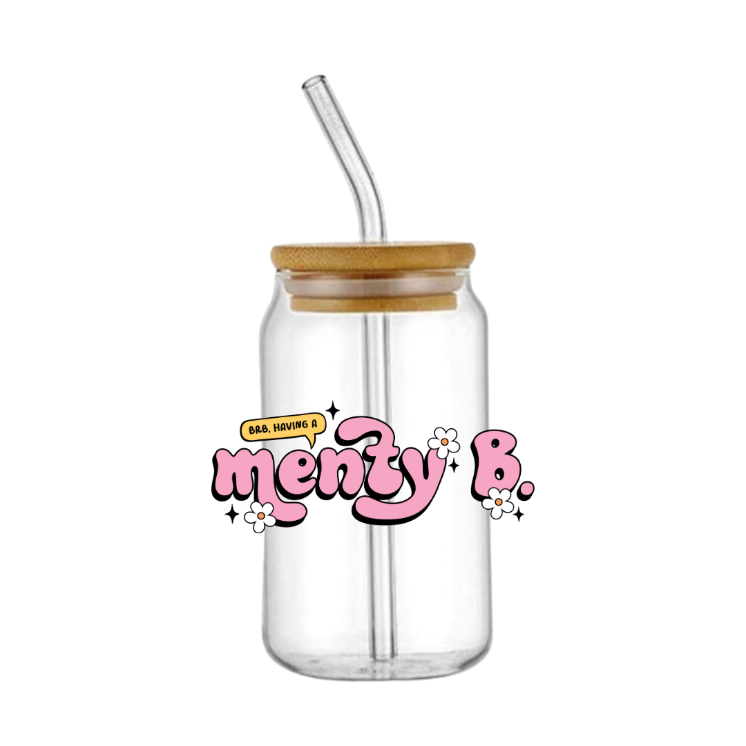 Menty B Glass Tumbler