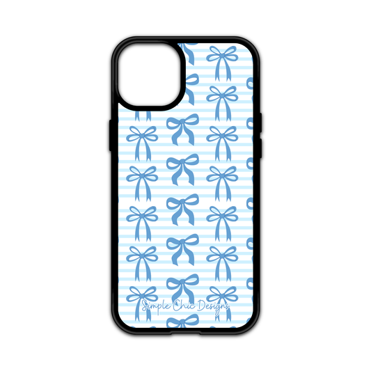 Mini Blue Bows iPhone Case - MagSafe