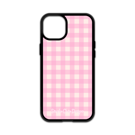 Pink Gingham iPhone Case - MagSafe
