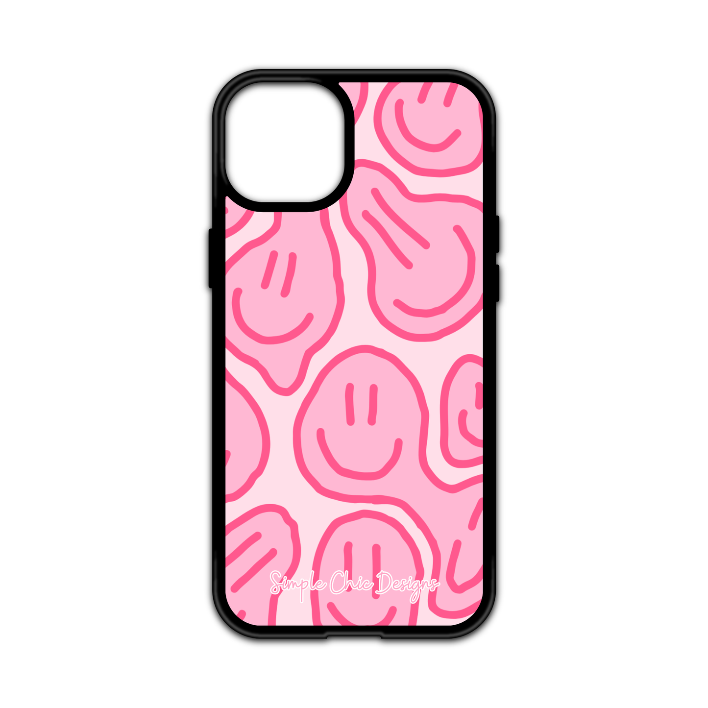 Pink Smilies iPhone Case - MagSafe