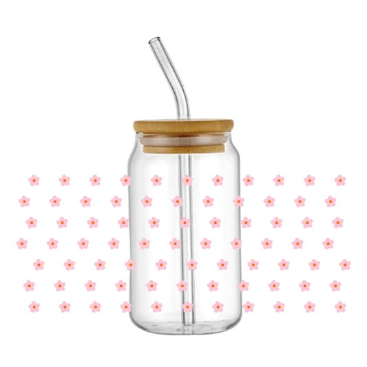 Mini Daisy Glass Tumbler
