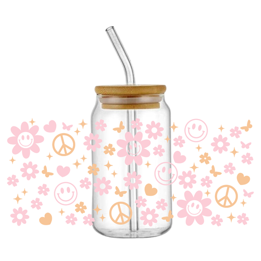 Groovy Flower Tumbler